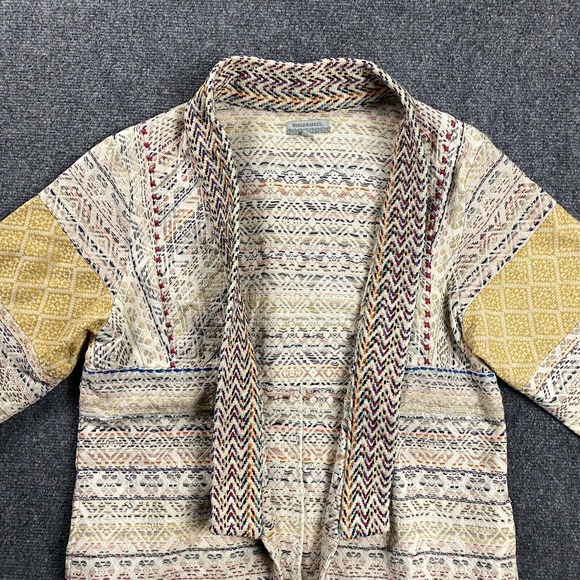 World Market Cardigan Womens‎ S/M Knit Aztec Open Front Adults - Picture 2 of 8